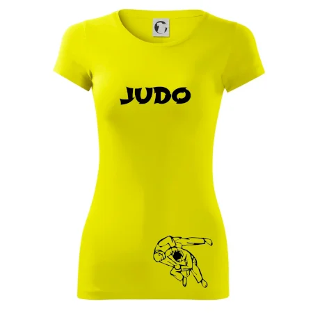 Judo nápis + postavy