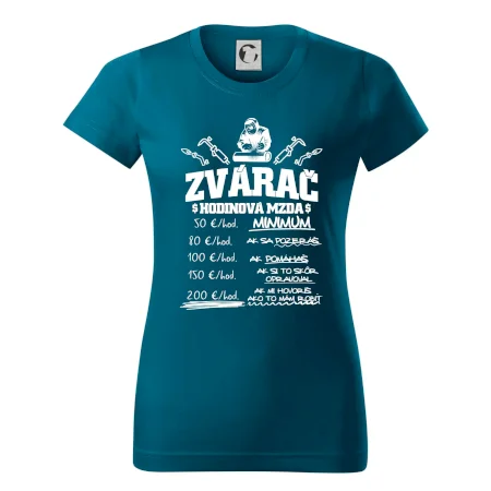 Hodinová mzda zvárač