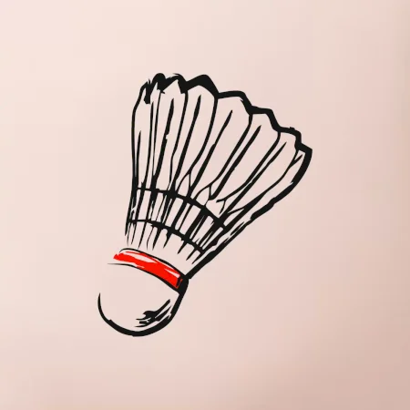 Bedminton košík