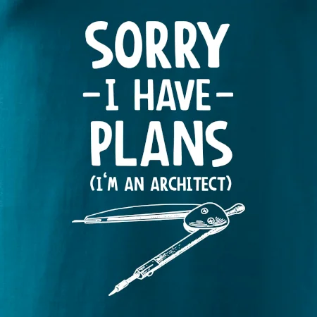 Sorry I have plans - architect