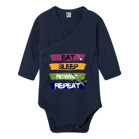 Eat sleep rowing repeat farebné
