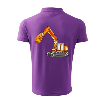 Bager bez nápisu oranžový