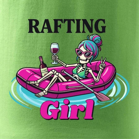 Rafting girl