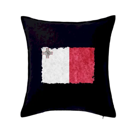 Vlajka Malta ohrýzaná