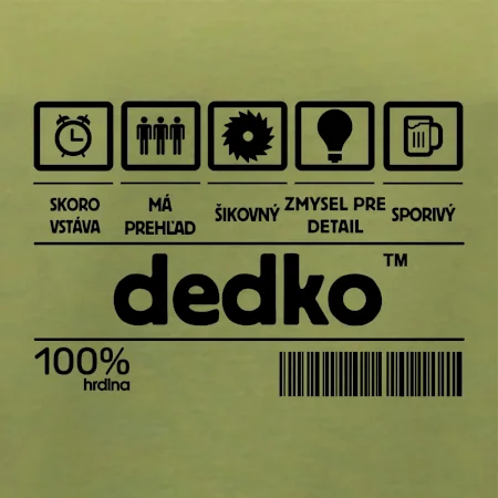 Čiarový kód - dedko