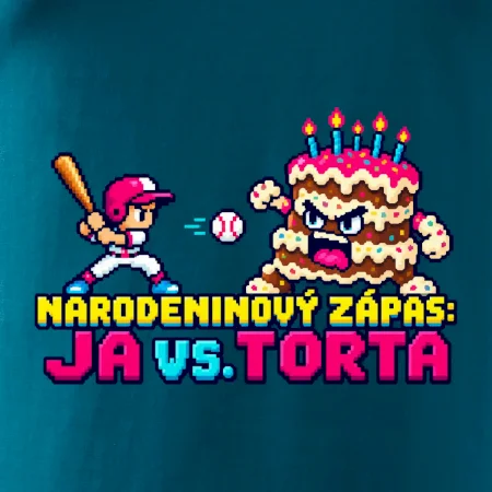 Narodeninový zápas ja proti torte