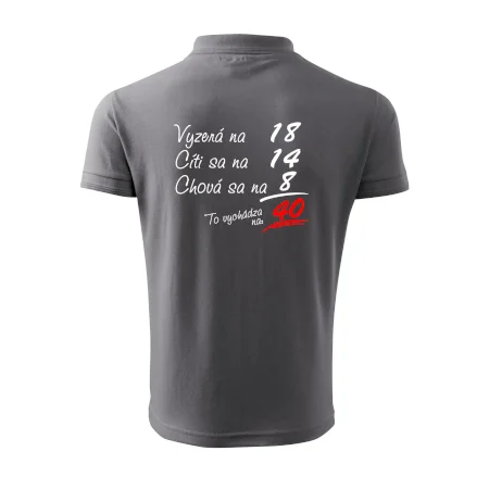Vyzerá, cíti sa, chová sa - 40 rokov