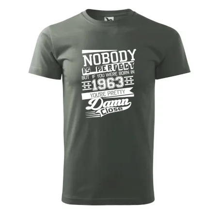 Nobody is perfect - 1963