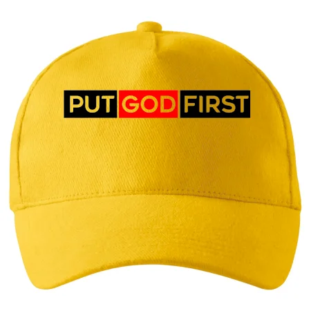 Put God first obdĺžnik
