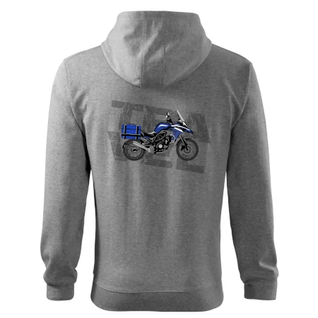 Cestovná enduro modrá