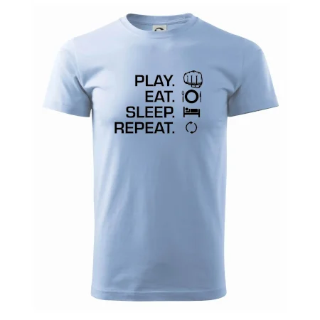 MMA eat sleep repeat