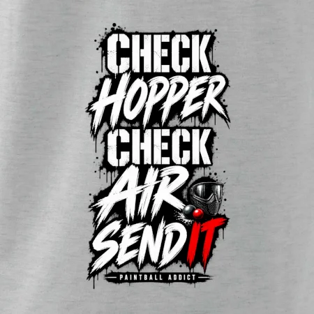 Kontrola zásobníka – Check Hopper Air paintball
