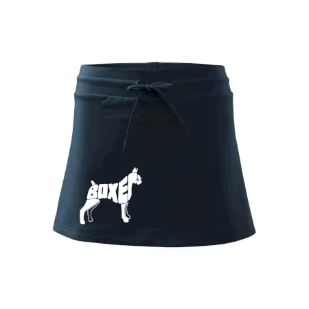 Boxer nápis v tele