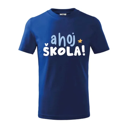 Ahoj škola farebné