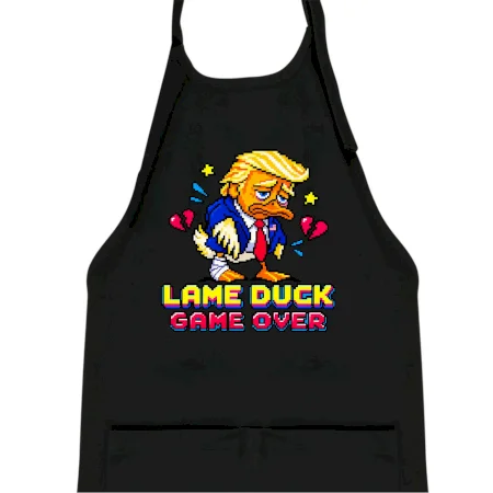 Trump lame duck pixel art game over