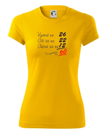 Vyzerá, cíti sa, chová sa - 60 rokov