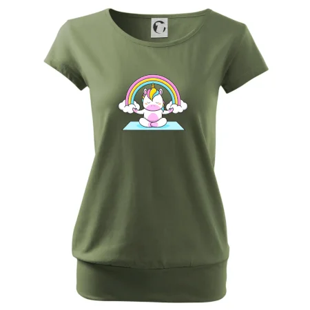 Yoga jednorožec - dúha