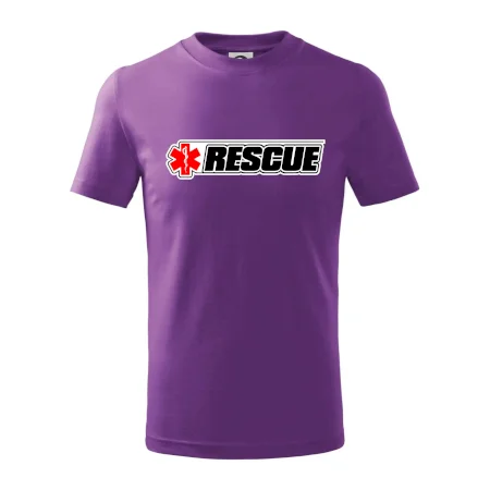 Záchranár rescue kríž červený