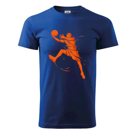 Basketball player splash