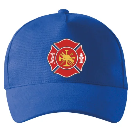 Fire department logo červené
