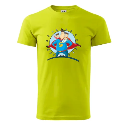 Táta superman - kluk, kluk a dítě