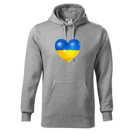 Ukrajina srdce vlajka