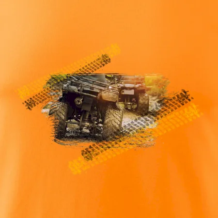 ATV štvorkolka v bahne