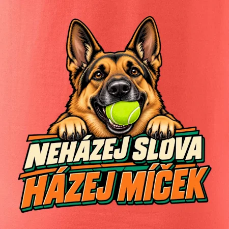 Neházej slova házej míček - vlčák