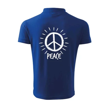 Peace symbol čiernobiely
