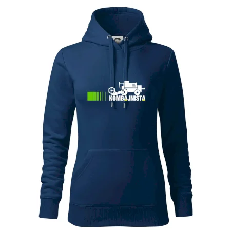 Kombajnista zelená a žltá