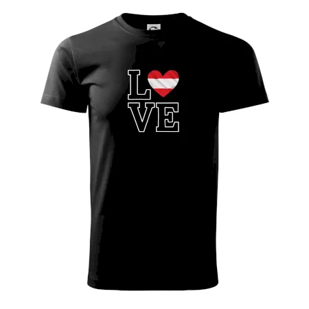 Love Rakúska vlajka