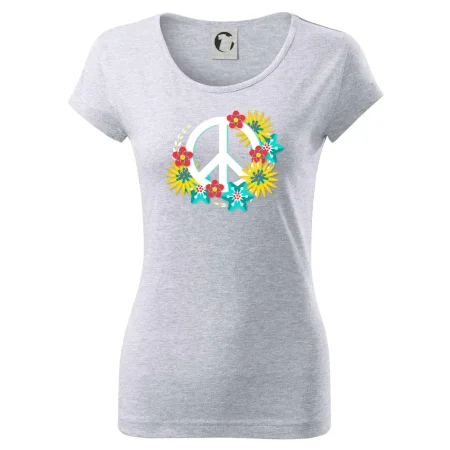Peace symbol abstraktný