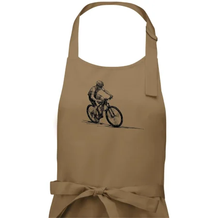 MTB kreslený cyklista