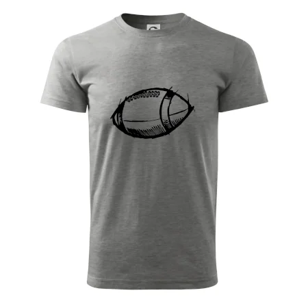 Americký futbal lopta skica