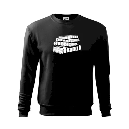 Knihy čiernobiele na sebe