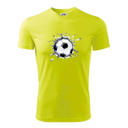 Futbalová lopta v triku