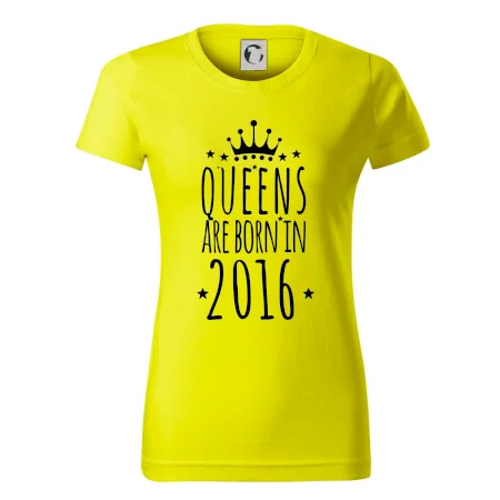 Queens are born in 2016