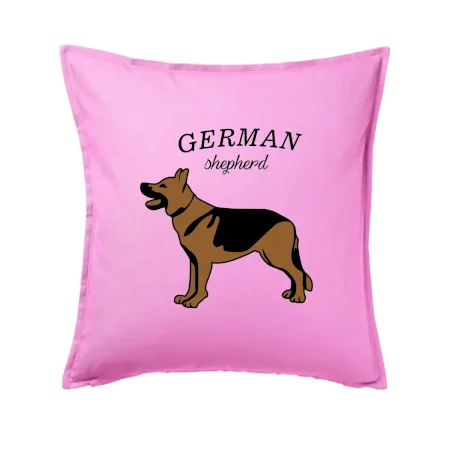 Nemecký ovčiak - hnedý s nápisom