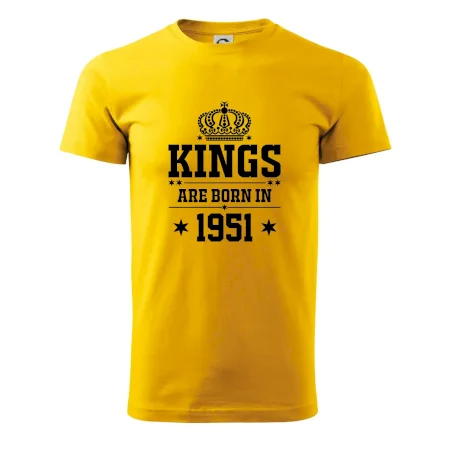 Kings are born in 1951