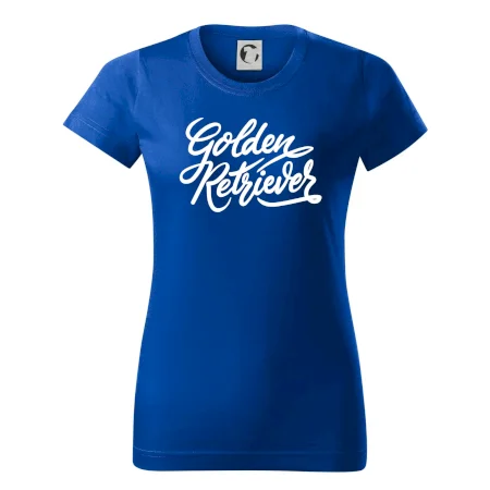 Golden retriever - nápis okrasný