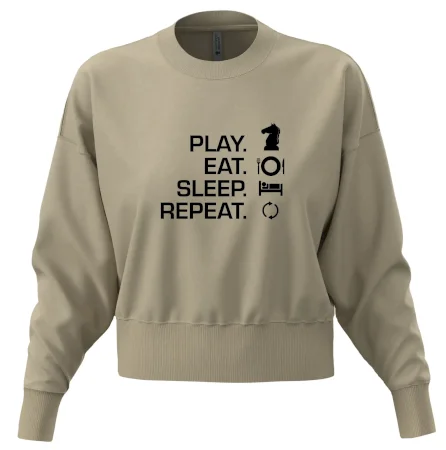 Eat sleep play - šach