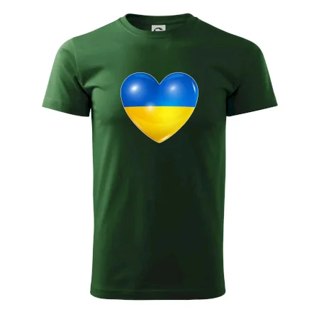 Ukrajina srdce vlajka