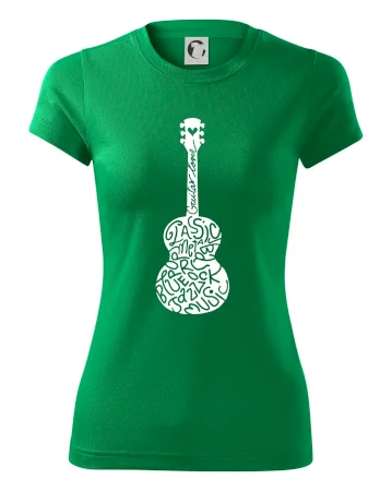 Gitara - názvy hudobných štýlov
