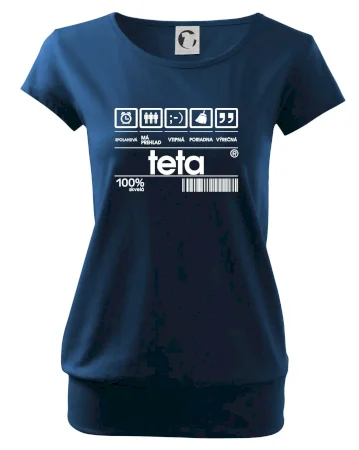 Čiarový kód - teta