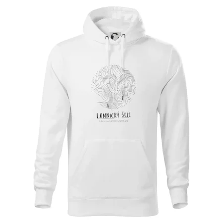 Lomnický štít - vrstevnice v kruhu