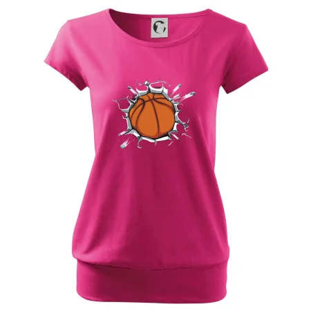 Basketbal lopta v triku