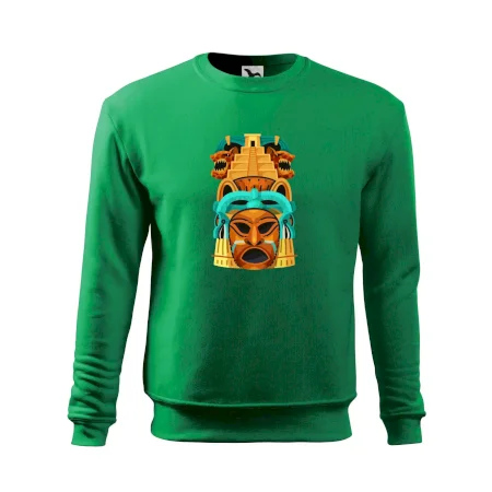 Mayová maska s pyramídou