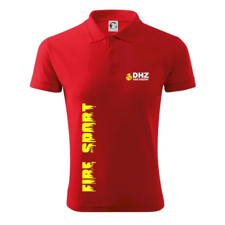 DHZ (oheň, firesport, názov sboru - vlastný nápis)