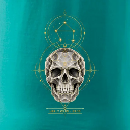 Váhy Astrologická geometrická lebka