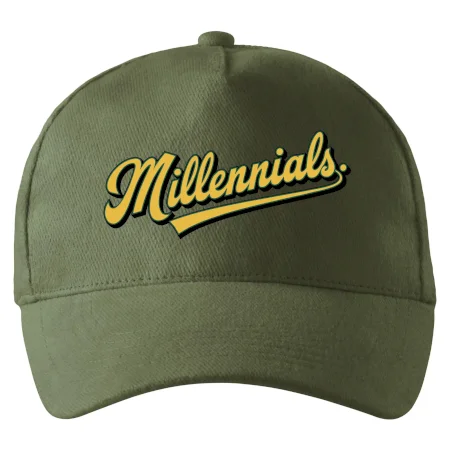 Generace Y - Millennials žlutý nápis